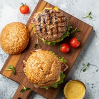 Raphael Pizza Birmingham Chargrilled Burgers